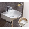 Раковина CeramaLux 78014B 35x35,5 см, подвесная, белый