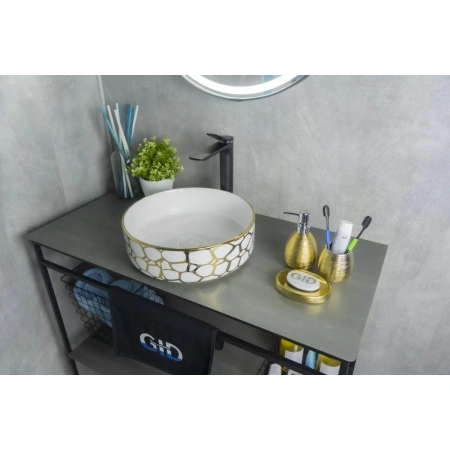 Раковина 36x36 см GID LuxeLine D1357h018