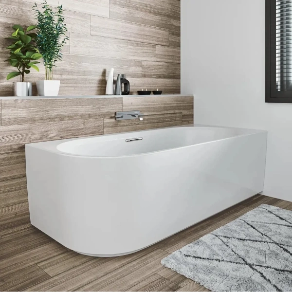 Акриловая ванна Riho Desire Corner Fall Velvet B088008105 184x84 см L, угловая, белый матовый