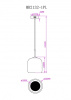 Подвесной светильник MyFar Charlie MR2132-1PL