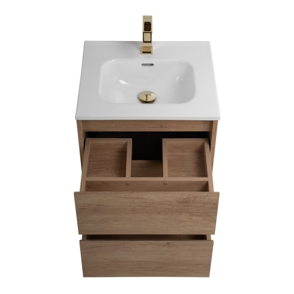 Тумба под раковину BelBagno Kraft 50 KRAFT-500-2C-SO-RNN натуральный дуб небраски