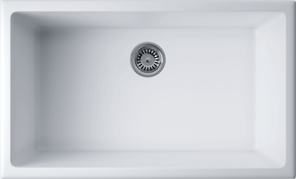Кухонная мойка Omoikiri Okinoshima 76-U/I 4997145 белая матовая
