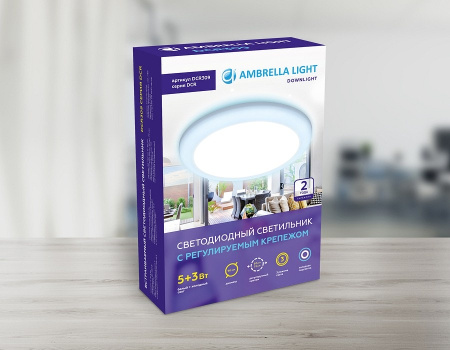 Встраиваемый светильник Ambrella Light DCR DCR309