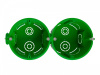 Подрозетник Эра  KUTS1-68-45-green
