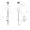 Смеситель для биде Gessi Inciso 58007#149