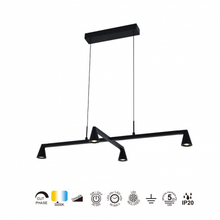 Подвесная люстра Mantra Africa 9410