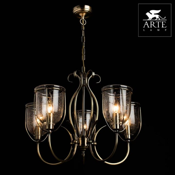 Подвесная люстра Arte Lamp Salvador A6351LM-5AB