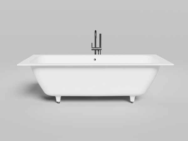 Ванна из искусственного камня Salini Orlando Axis 190x80 103221MF покраска по RAL полностью