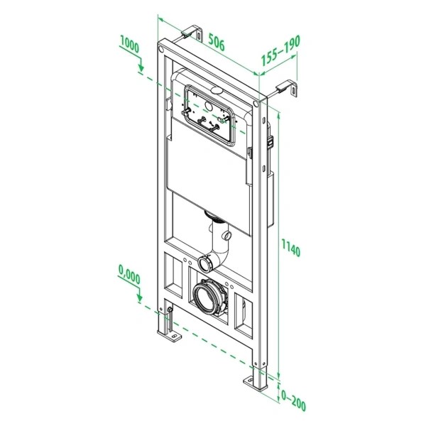 Инсталляция для унитаза IDDIS Neofix NEO0000I32