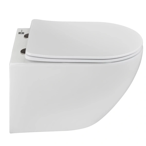 Унитаз подвесной Teka Manacor 117320002 безободковый, с сиденьем микролифт, белый