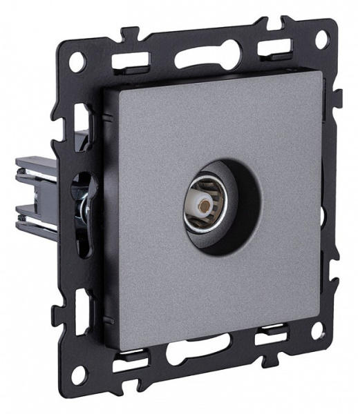 ТВ-розетка и SAT-розетка оконечная без рамки Kollinger Asthetik AS-021GY