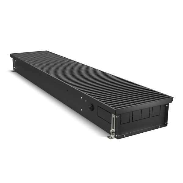 Конвектор внутрипольный Royal Thermo ATRIUM TURBO-110/250/2900-DG-U-BL