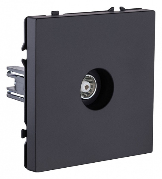 ТВ-розетка и SAT-розетка оконечная без рамки Kollinger Eclipse EC-021BK