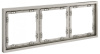 Рамка на 3 поста Voltum S70 VLS100303