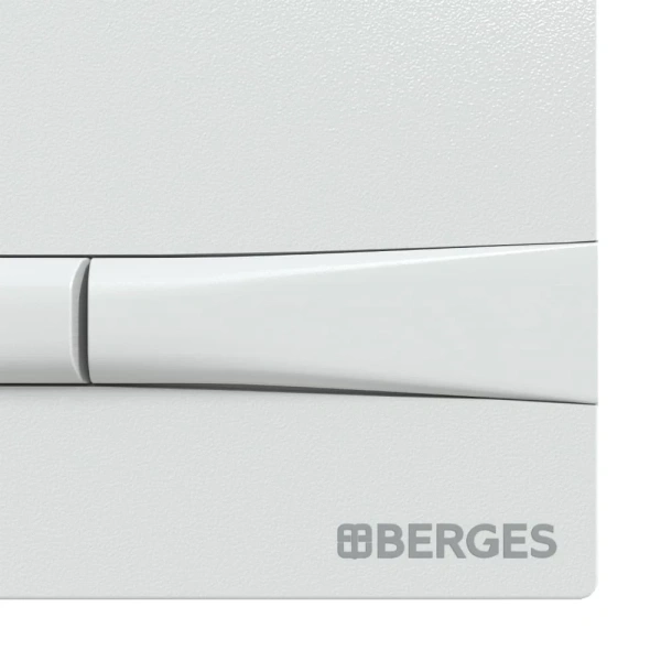 Инсталляция для унитаза Berges Novum F1 040250 с кнопкой смыва, белый глянец