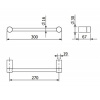 Полотенцедержатель Kludi Vela R 5896205