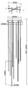 Подвесная люстра Maytoni Light stick MOD236PL-L54BS3K