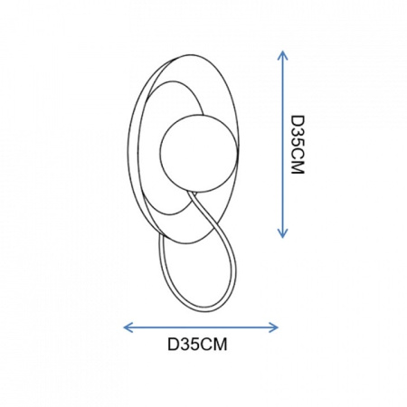 Бра Imperiumloft MARGOTT White margott-wall01