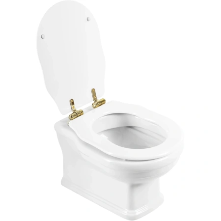 Унитаз подвесной BelBagno Boheme BB115CH безободковый, белый