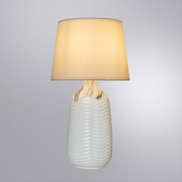 Настольная лампа декоративная Arte Lamp Shaula A4311LT-1WH