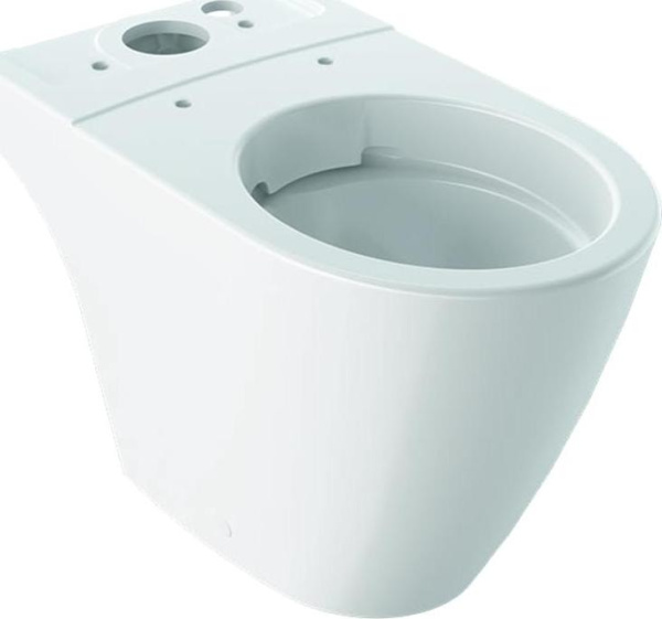 Чаша напольного унитаза Geberit iCon 200460000 безободковая, белый