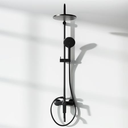 Душевая стойка Damixa Jupiter 977740300 черная матовая