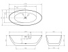 Акриловая ванна Abber 170x80 AB9374-1.7
