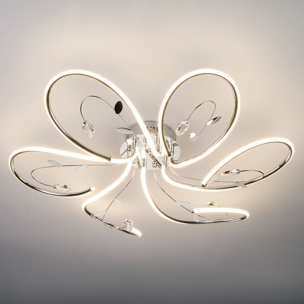 Потолочная люстра Eurosvet Venzel 90082/6 хром