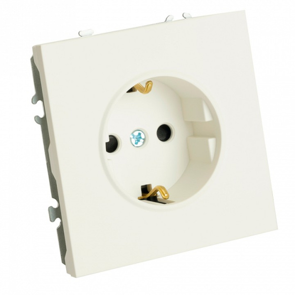 Розетка без заземления и со шторкой без рамки Stekker RST16-5110-01 49880