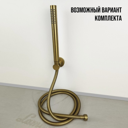 Душевой шланг Paini 53PJ162DAC золото матовое