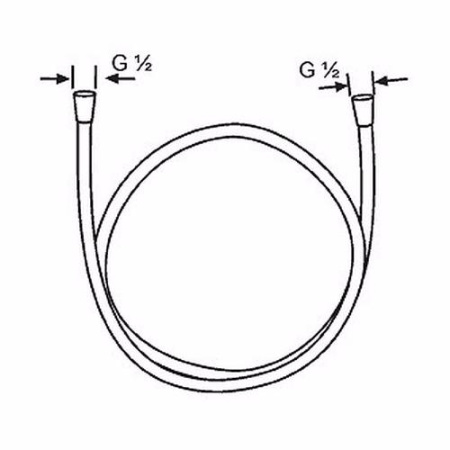 Шланг для душа hansgrohe Metaflex 28264000