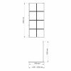 Глан (Glan) 66W40 Душевая перегородка