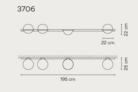 Бра Imperiumloft Palma 22,93726