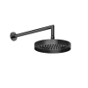Верхний душ Gessi Anello 63448#707 матовый черный металл