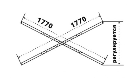 Каркас усиленный для ванны Niagara NG-K17-19 серый