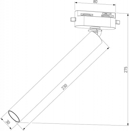 Светильник на штанге Elektrostandard Pika a065273