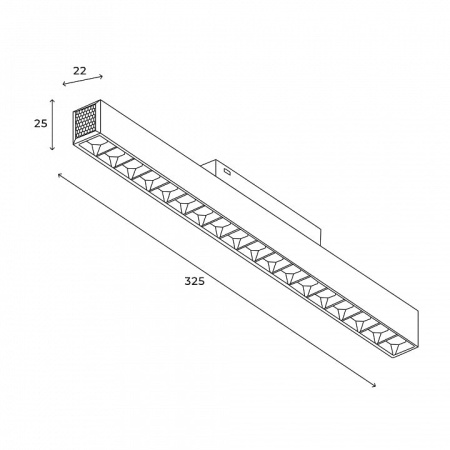 Накладной светильник Hesby Lighting ElDeko HSBL_0148