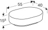 Раковина Geberit VariForm 55x40 500.774.01.2