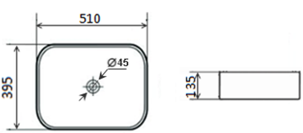Раковина Timo Soli TK-305
