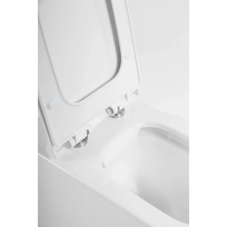 Приставной безободковый унитаз BelBagno Ardente-R BB003CBR
