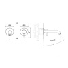 Смеситель для раковины Almar E210033.CR