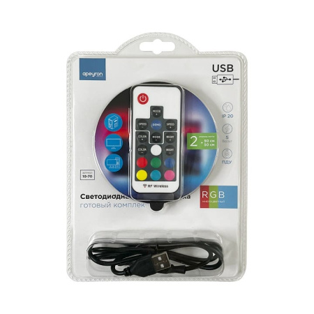 Комплект с лентой светодиодной Apeyron Electrics  10-70