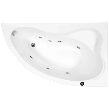 Акриловая ванна 149x89,5 см правая Aquanet Atlanta 00205327