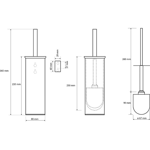 Туалетный ершик Bemeta Beta 118213092