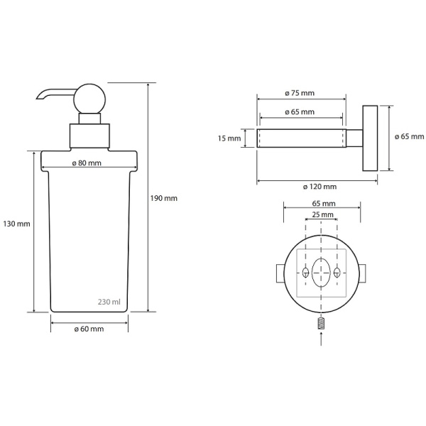 Дозатор мыла Bemeta Retro 144309012