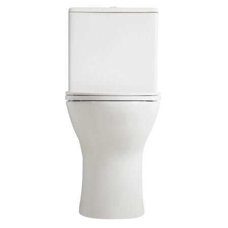 Унитаз-компакт безободковый с сиденьем BelBagno LOUNGE BB045CPR/SC
