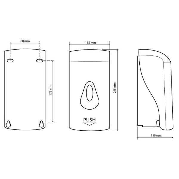 Дозатор Bemeta Hotel Line 121209030