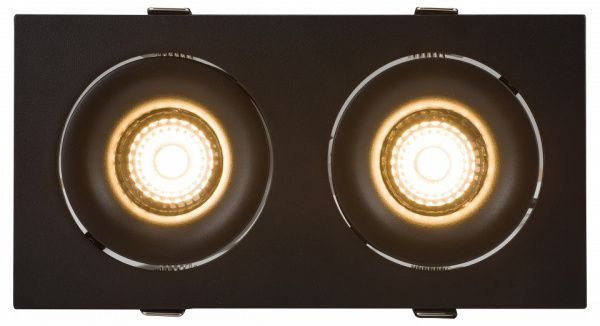 Встраиваемый светильник Denkirs Roto DK2122-BK