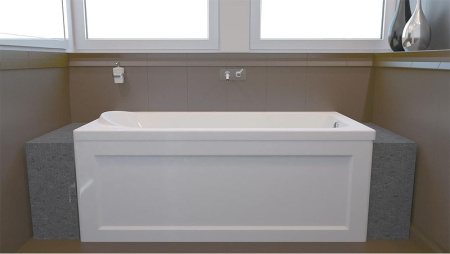 Акриловая ванна Aquanet West 120х70 белый