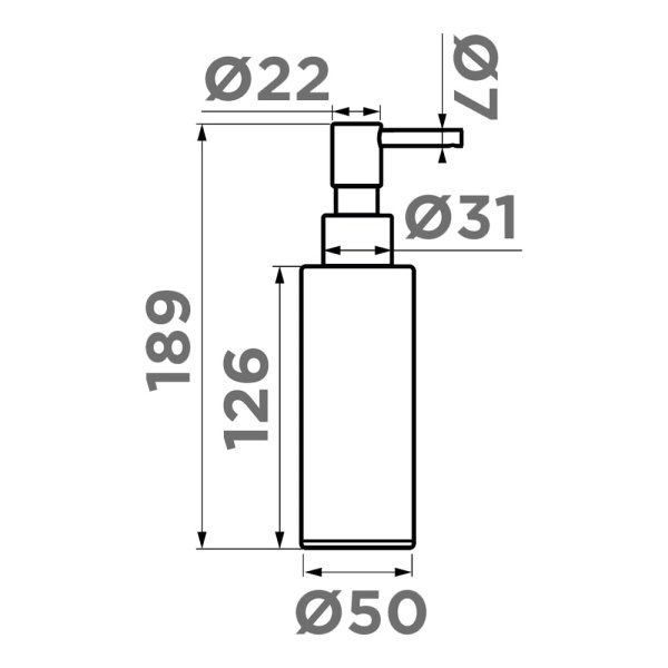 Дозатор Omoikiri OM-06 4995094 светлое золото